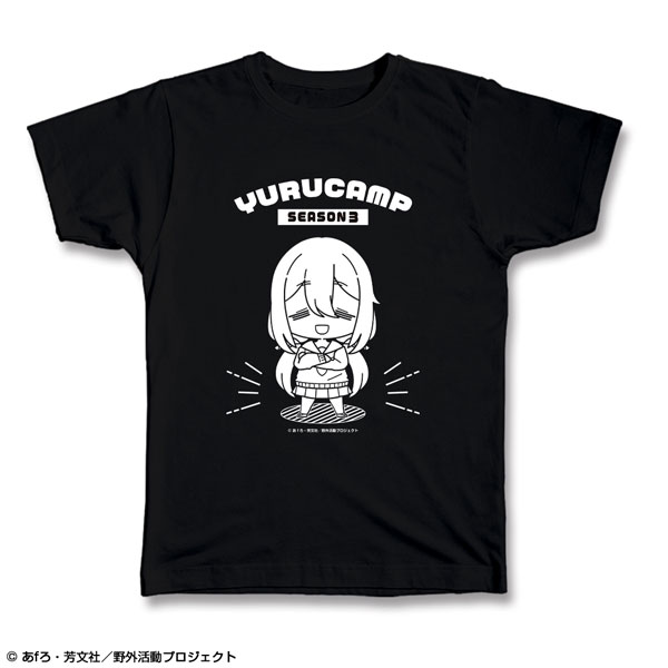 ゆるキャン△ SEASON3 Tシャツ Lサイズ デザイン01(各務原なでしこ) [ゆるぷに][ライセンスエージェント]