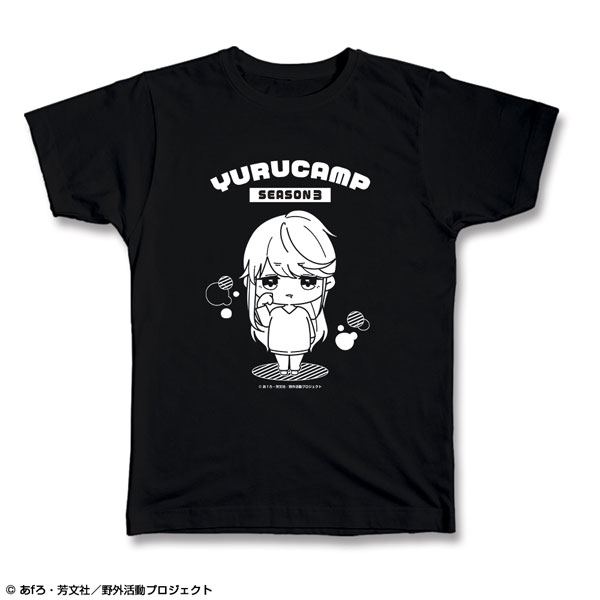 ゆるキャン△ SEASON3 Tシャツ Lサイズ デザイン02(志摩リン) [ゆるぷに][ライセンスエージェント]