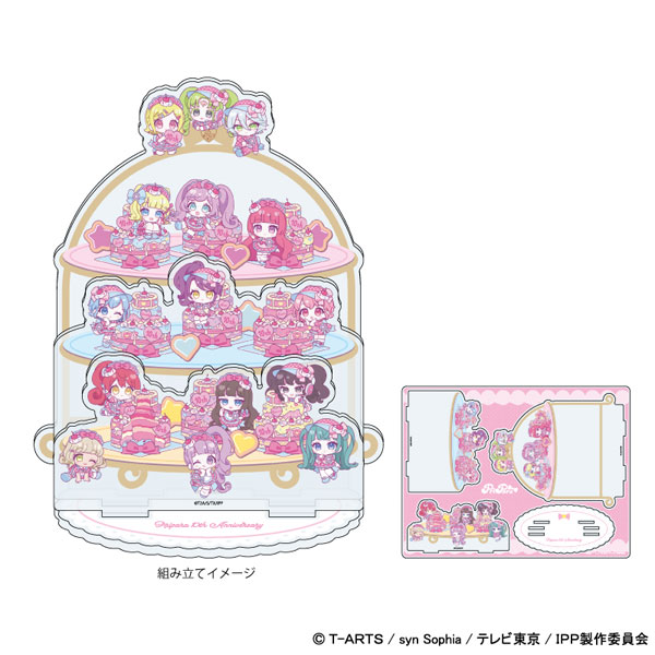 アクリルジオラマ「プリパラ」01/アフタヌーンティーデザイン(ミニキャライラスト)[A3]