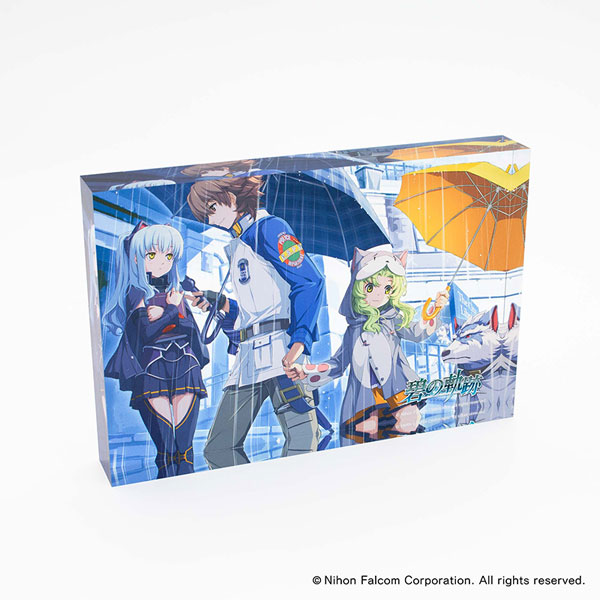 軌跡シリーズ20th アクリルブロック・碧の軌跡・降水確率30パーセント[TOSYO]《在庫切れ》