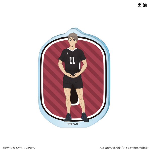 グッズ-置きもの】ハイキュー!! アクリルブロック 6.宮治
