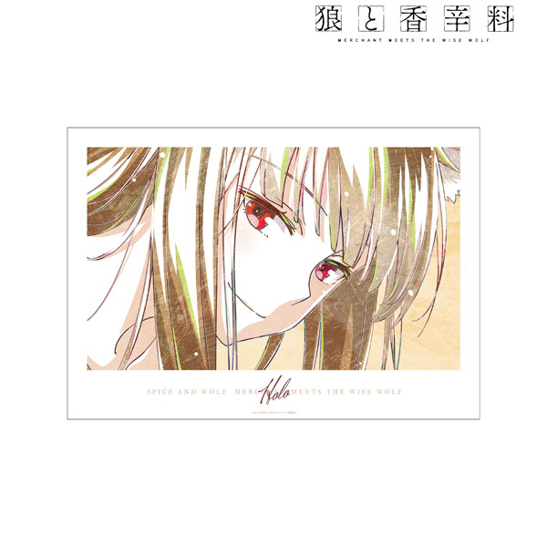 狼と香辛料 ホロ Ani-Art A3マット加工ポスター TVアニメ『狼と香辛料 MERCHANT MEETS THE WISE WOLF』 - ホロ