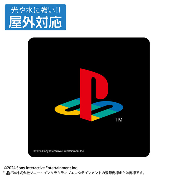 プレイステーション 屋外対応ステッカー for PlayStation 4 Colour Family Logo Ver.[コスパ]