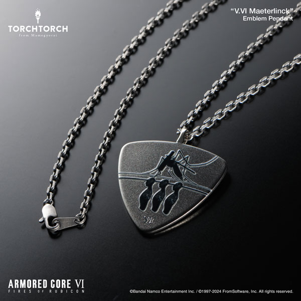 ARMORED CORE VI FIRES OF RUBICON × TORCH TORCH/ ヴェスパー部隊 エンブレムペンダント： V.VI メーテルリンク[TORCH TORCH]