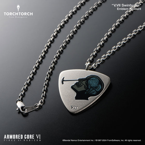 ARMORED CORE VI FIRES OF RUBICON × TORCH TORCH/ ヴェスパー部隊 エンブレムペンダント： V.VII スウィンバーン[TORCH TORCH]