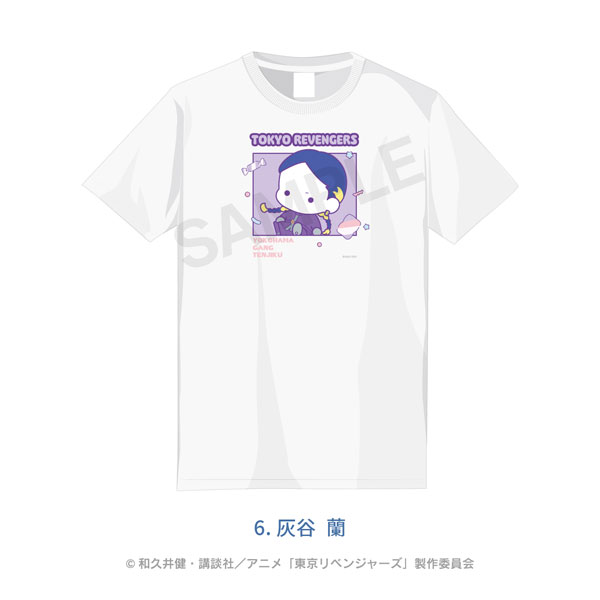 TVアニメ『東京リベンジャーズ』 Tシャツ(ぷにきゅ～と)06.灰谷蘭 S[MAW]