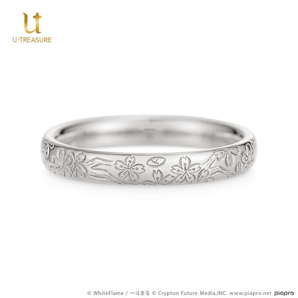 【限定販売】「千本桜」モチーフリング シルバー 15号[ユートレジャー]《在庫切れ》