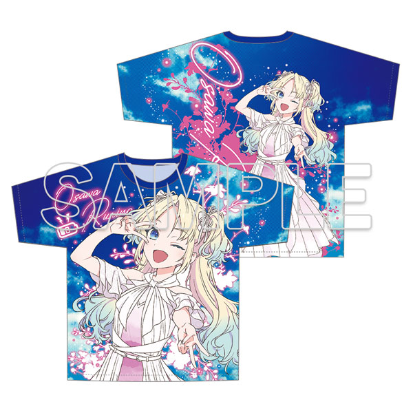 『蓮ノ空女学院スクールアイドルクラブ』フルグラフィックTシャツ 大沢瑠璃乃 Link to the FUTURE Ver.[KADOKAWA]