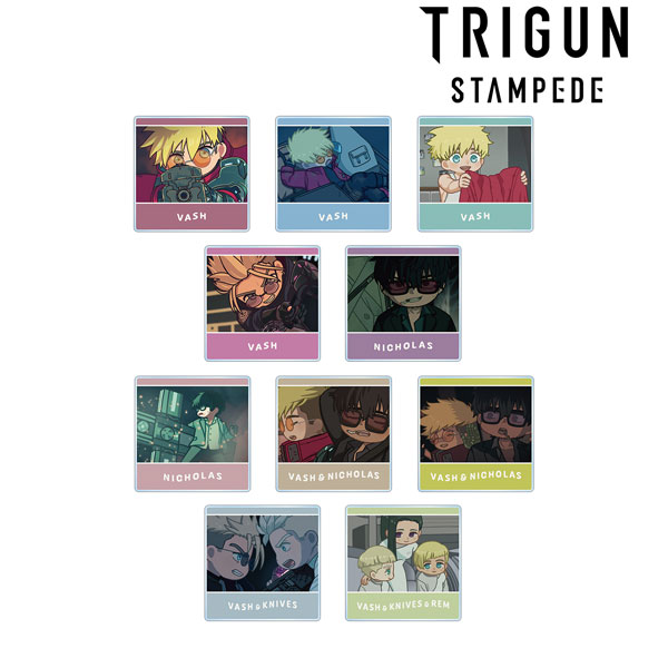 TVアニメ「TRIGUN STAMPEDE」 トレーディング ゆるコマ アクリルタイル 10個入りBOX[アルマビアンカ]