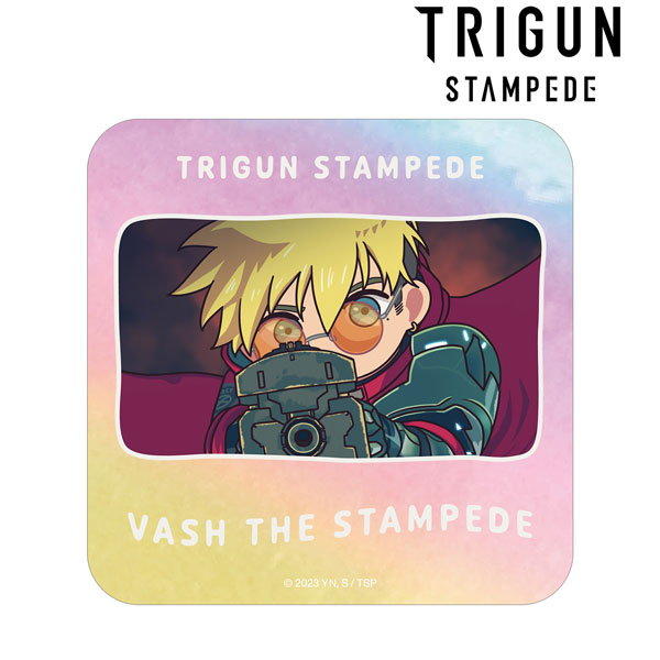 TVアニメ「TRIGUN STAMPEDE」 ヴァッシュ・ザ・スタンピード ゆるコマ オーロラステッカー ver.A[アルマビアンカ]