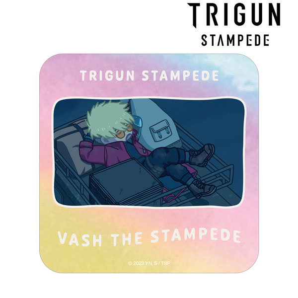 TVアニメ「TRIGUN STAMPEDE」 ヴァッシュ・ザ・スタンピード ゆるコマ オーロラステッカー ver.B[アルマビアンカ]