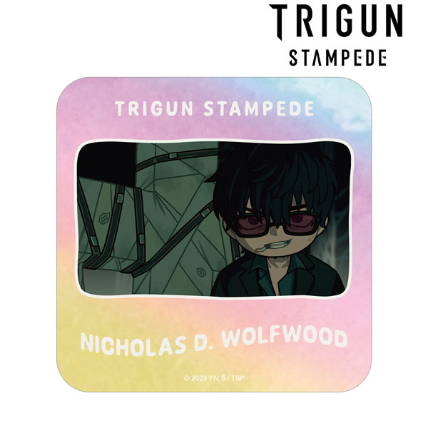 TVアニメ「TRIGUN STAMPEDE」 ニコラス・D・ウルフウッド ゆるコマ オーロラステッカー ver.A[アルマビアンカ]