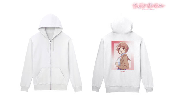 TVアニメ「恋は双子で割り切れない」 神宮寺琉実 バックプリントジップパーカー レディース L[アルマビアンカ]《在庫切れ》