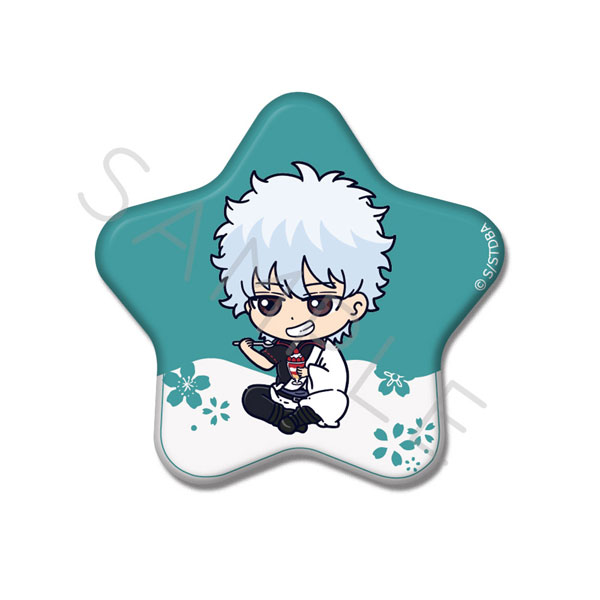 TVアニメ『銀魂』 星型缶バッジ A(坂田銀時)[シンク