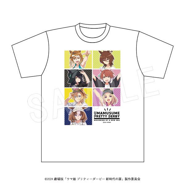 劇場版『ウマ娘 プリティーダービー 新時代の扉』 Tシャツ 夏フェスver.[中外鉱業]