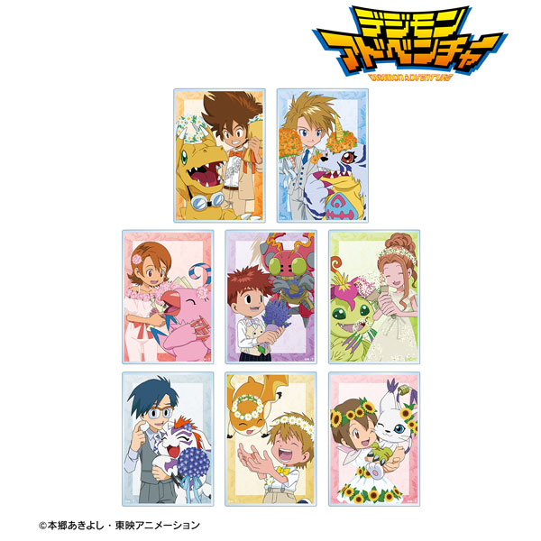 デジモンアドベンチャー 描き下ろし 25th Anniversary ver. トレーディングアクリルカード 8個入りBOX[アルマビアンカ]