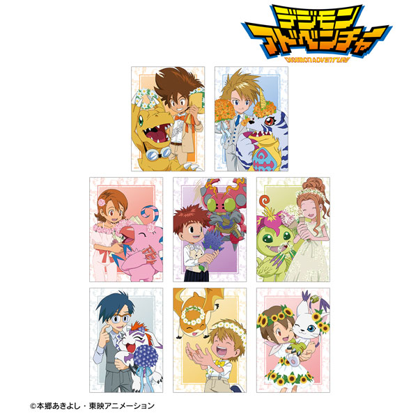 デジモンアドベンチャー 描き下ろし 25th Anniversary ver. トレーディングブロマイド 8個入りBOX[アルマビアンカ]