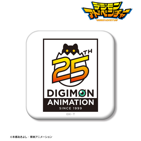 デジモンアドベンチャー 25th Anniversary ver. スクエア缶バッジ[アルマビアンカ]