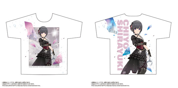 アイドルマスター シンデレラガールズ 9周年両面フルグラフィックTシャツ 白雪千夜[あみあみ]