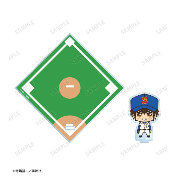 ダイヤのA　コースター　沢村 ダイヤのA actⅡ』コースターセット（2枚組） ※ブラインド販売
