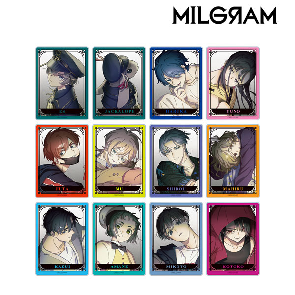 ホログラム缶バッジ MILGRAM ミルグラム描き下ろしBOX購入特典