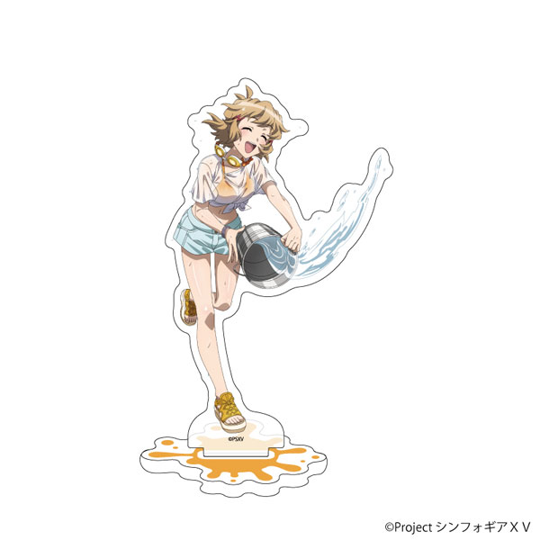 アクリルスタンド「戦姫絶唱シンフォギアXV」32/立花響 水遊びVer