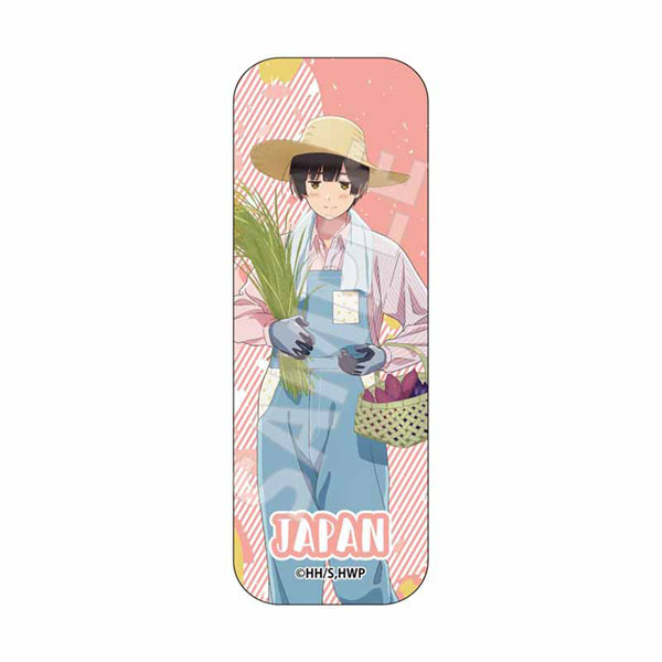 ヘタリア ロシア 収穫祭 缶バッジ アニメ「ヘタリア World☆Stars」 収穫祭 ロング缶バッジ 日本
