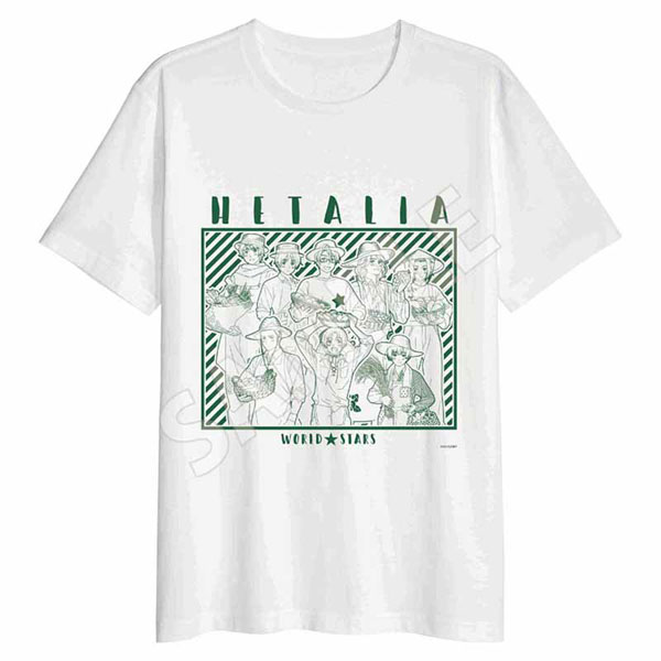 アニメ「ヘタリア World☆Stars」 収穫祭 ビッグシルエットTシャツ
