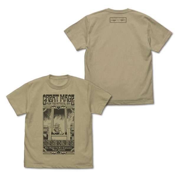 葬送のフリーレン ゼーリエ Tシャツ/SAND KHAKI-S[コスパ]