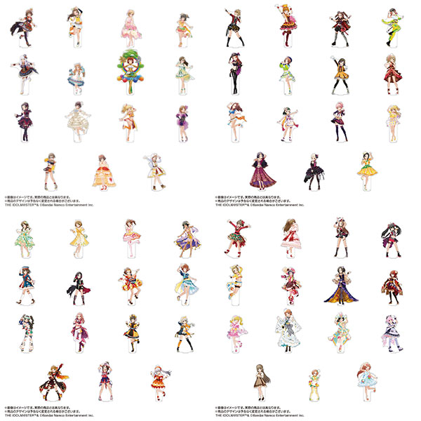 アイドルマスター シンデレラガールズ 3Dアクリルスタンド セット | j