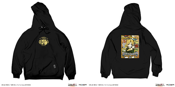 TVアニメ『進撃の巨人』The Final Season ウォールアートパーカー(アニ) ブラック M[AIR TWOKYO]《在庫切れ》