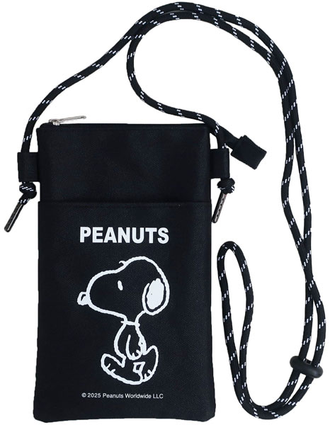 PEANUTS SN ファスナーサコッシュ 歩き[ナカジマコーポレーション]