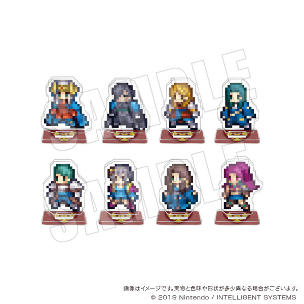 ファイアーエムブレム 風花雪月 ドットアクリルフィギュアコレクション Vol.5　8個入りBOX[empty]