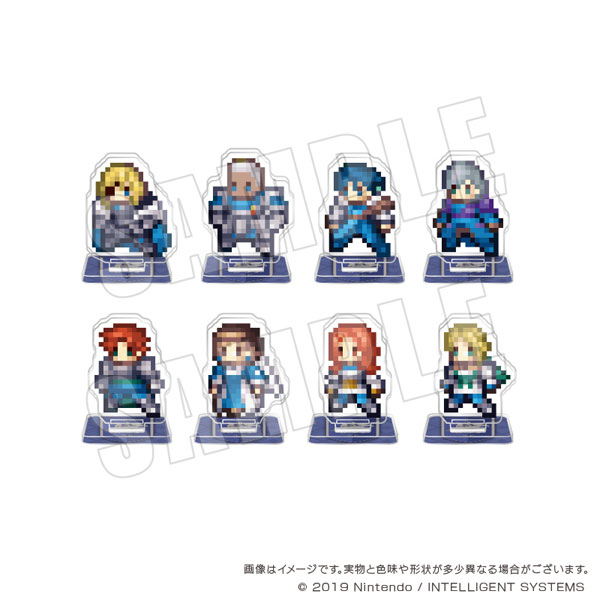 ファイアーエムブレム 風花雪月 ドットアクリルフィギュアコレクション Vol.6　8個入りBOX[empty]