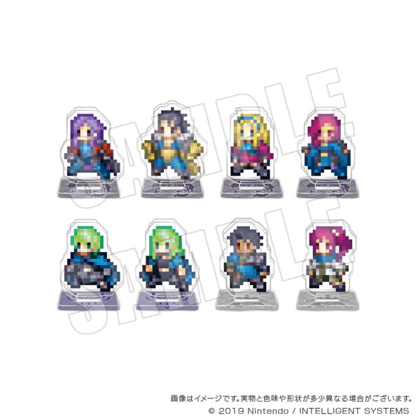 ファイアーエムブレム 風花雪月 ドットアクリルフィギュアコレクション Vol.8　8個入りBOX[empty]