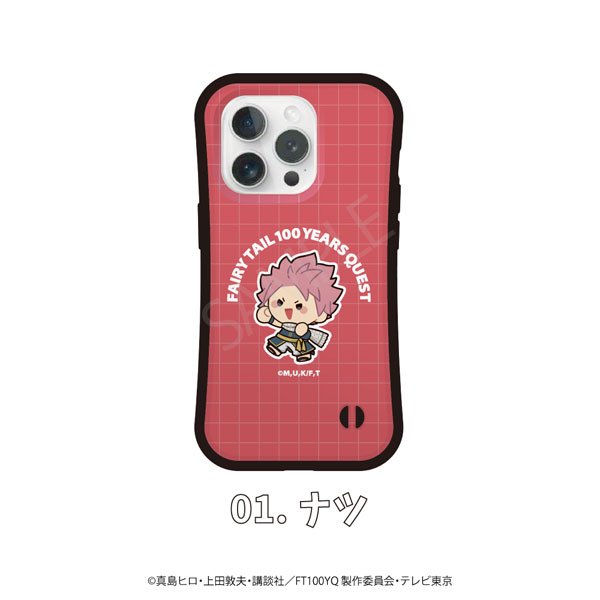 FAIRY TAIL 100 年クエスト グリップスマホケース(iPhoneXR) 01.ナツ[MAW]