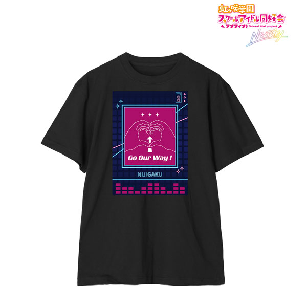 【期間限定値下❗️】 MALBON x CLUBHAUS コラボTシャツ Ｌサイズ ラブライブ！虹ヶ咲学園スクールアイドル同好会 NEXT SKY Go Our