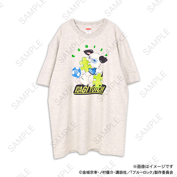 ブルーロック Ms LUTRAコラボ ゆったりTシャツ(潔世一)[マークウッド]