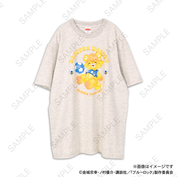 ブルーロック Ms LUTRAコラボ ゆったりTシャツ(蜂楽廻)[マークウッド]