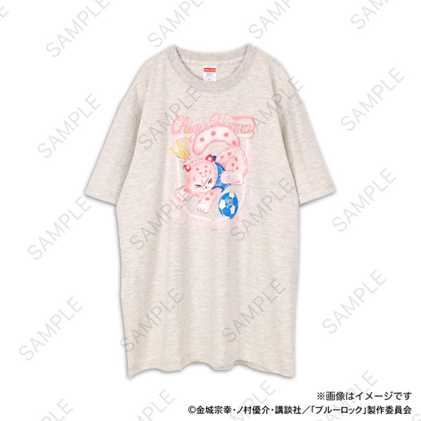 ブルーロック Ms LUTRAコラボ ゆったりTシャツ(千切豹馬)[マークウッド]