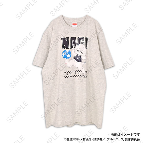 ブルーロック Ms LUTRAコラボ ゆったりTシャツ(凪誠士郎)[マークウッド]