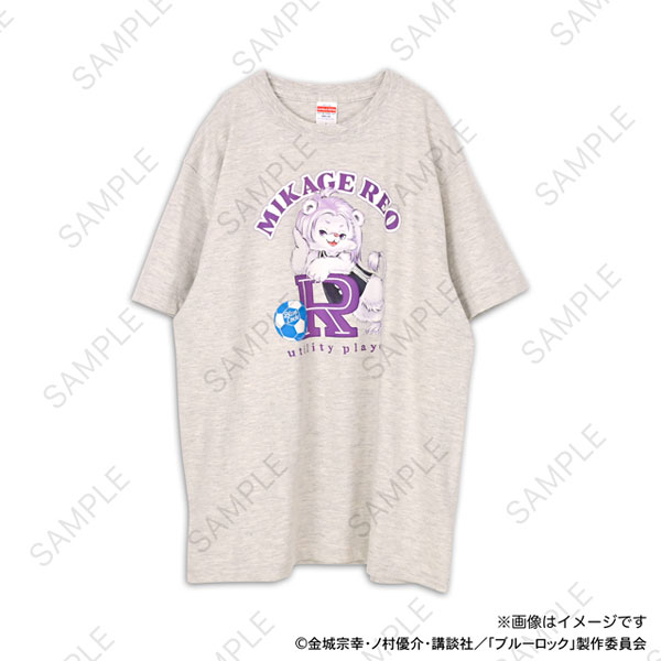 ブルーロック Ms LUTRAコラボ ゆったりTシャツ(御影玲王)[マークウッド]