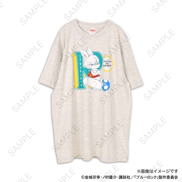 ブルーロック Ms LUTRAコラボ ゆったりTシャツ(糸師凛)[マークウッド]