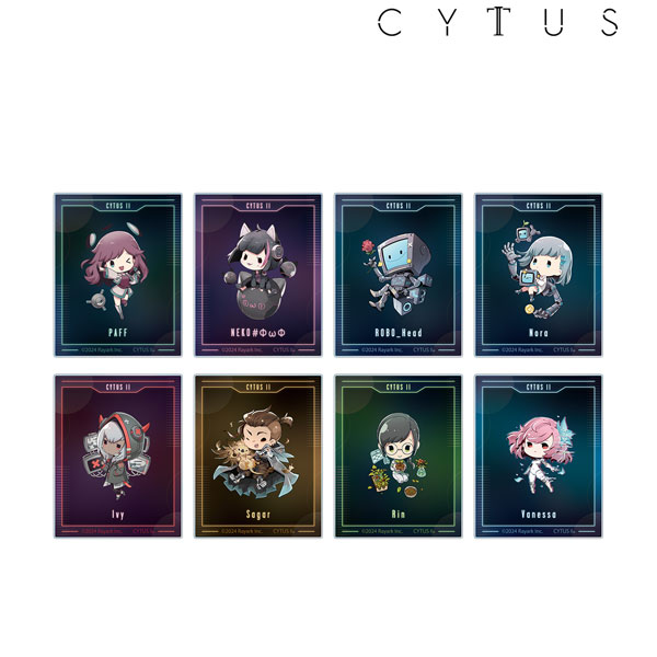 Cytus II トレーディング ちびキャラ アクリルカード 8個入りBOX[アルマビアンカ]