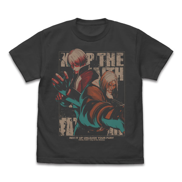 餓狼伝説 City of the Wolves Tシャツ/SUMI-XL[コスパ]