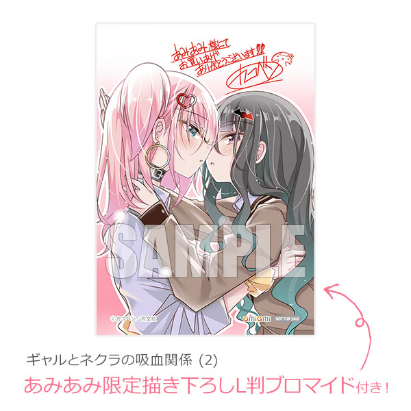 【あみあみ限定特典】ギャルとネクラの吸血関係 (2) (書籍)[芳文社]