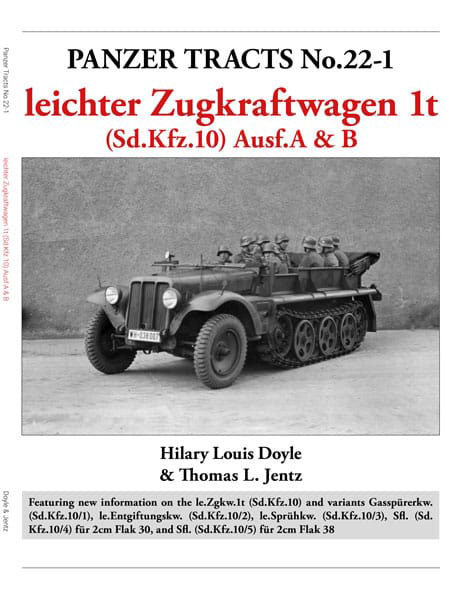 パンツァ・トラクツNo.22-1・1t牽引車Sd.kfz.10Ausf.A＆B (書籍)[パンツァーレックス]