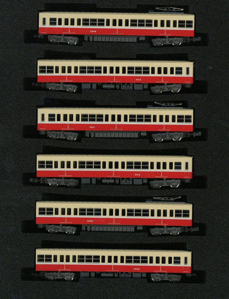 31837 都営地下鉄5000形(旧塗装・先頭車+中間車)6両編成セット(動力付き)[グリーンマックス]