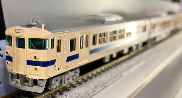 A7231 115系3000番代 体質改善工事施工車 復活瀬戸内色 4両セット[マイクロエース]