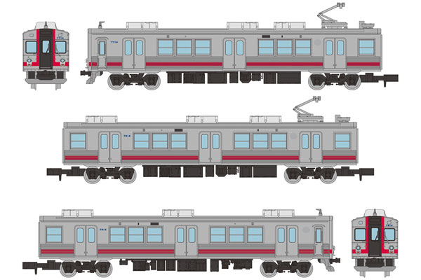 鉄道コレクション 養老鉄道7700系TQ14編成3両セットC[トミーテック]